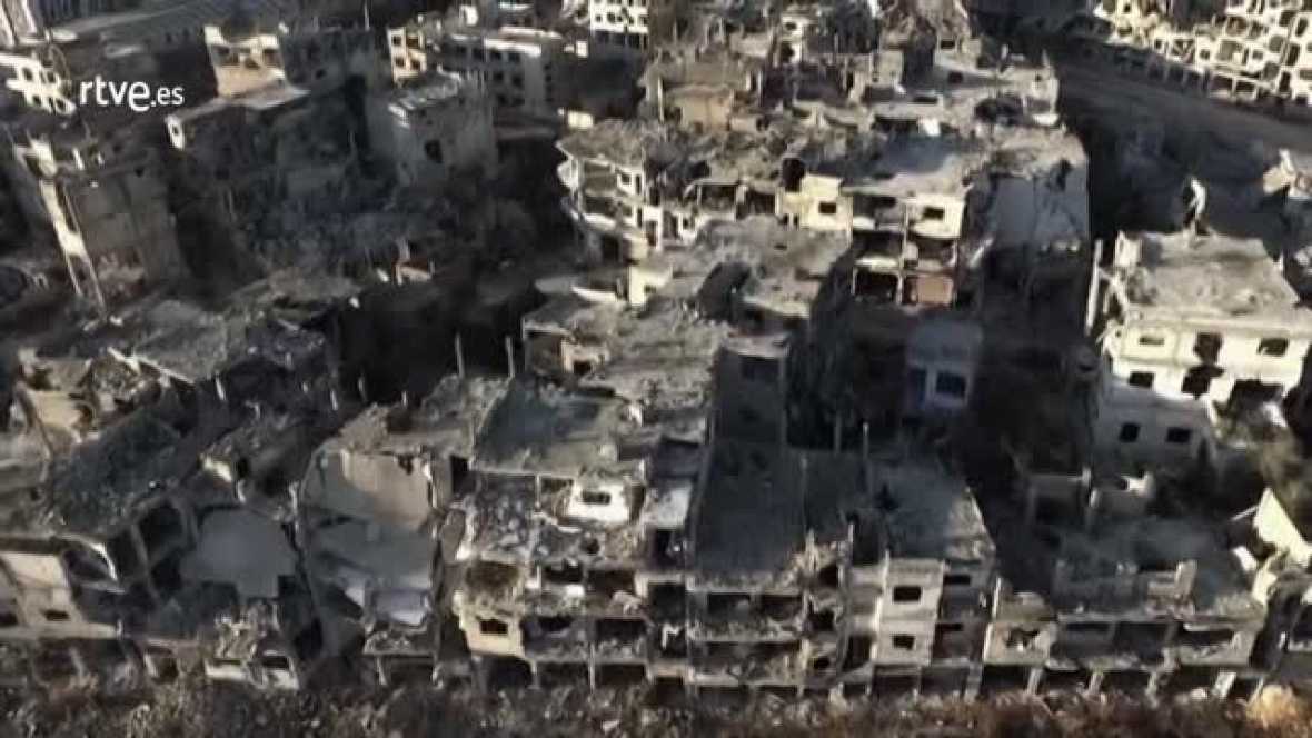 TRECE_es's tweet photo. Las imágenes desoladoras del efecto de cuatro años de guerra en Siria https://t.co/7HoRMc2Pqd https://t.co/LL6XXtR8z4
