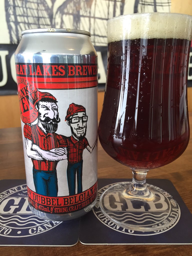 GreatLakesBeer's tweet photo. The newest addition to the #GLBretail family - #BodyDubbel. 

#FreshGLB #GLBart 

https://t.co/FGSD4Jwwko https://t.co/7MfTSUxdKE