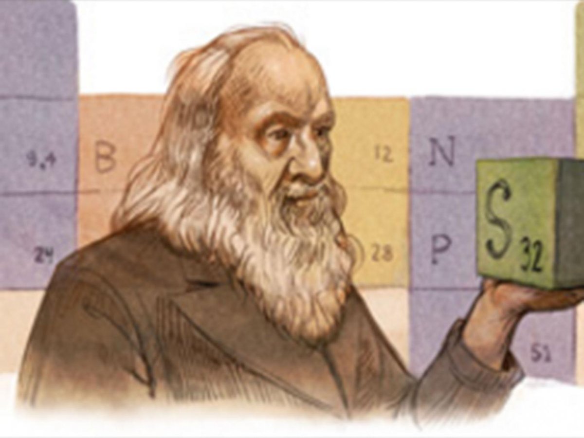 thalesgroup's tweet image. Happy 182nd birthday #DmitriMendeleev the founder of the periodic table