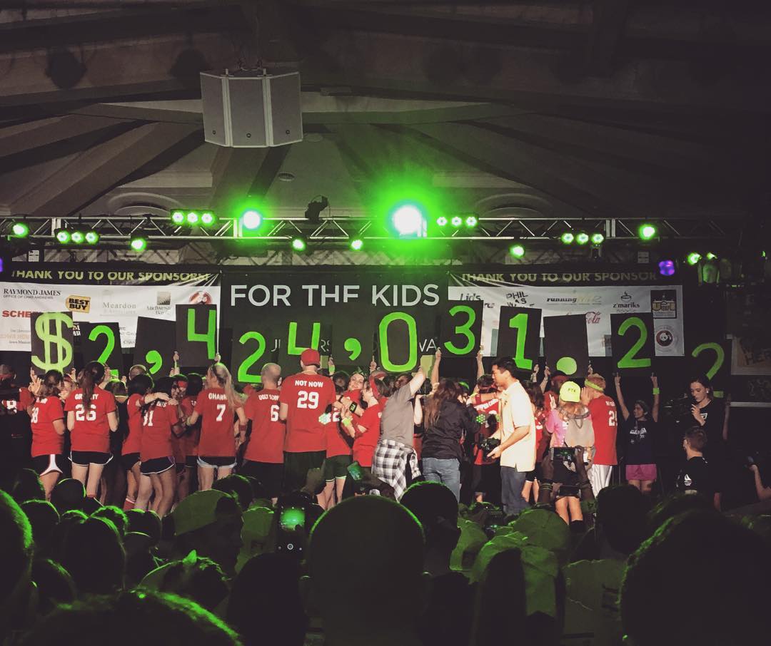 IowaAdmissions's tweet photo. This past weekend, UI's largest student-run org #DanceMarathon raised over $2.4 million For the Kids! #UIDM22 #UIowa https://t.co/9qgNDuhXUv