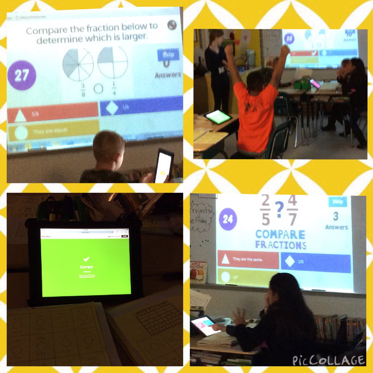 Miss. C's first <a href="/GetKahoot/">Follow @Kahoot</a> lesson went great! She rocked it!#studentengagement <a href="/StetsonU/">Stetson University</a> <a href="/CitrusGrovevcs/">Citrus Grove Eagles</a>