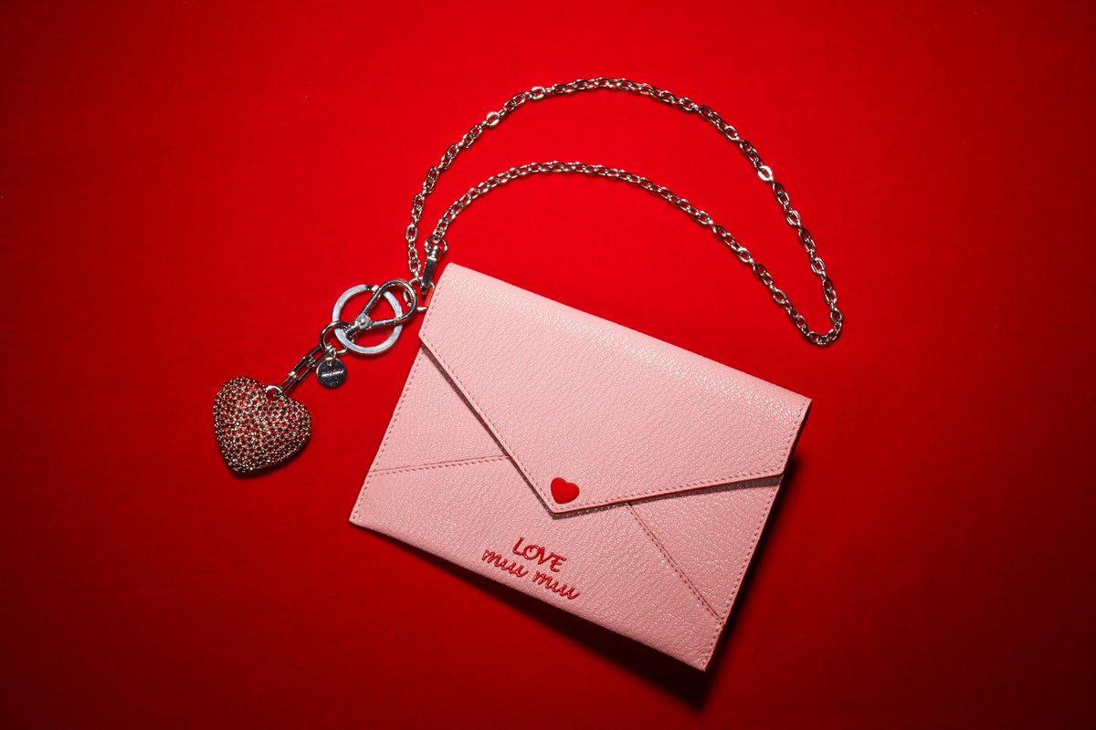 Introducing the romantic #MiuMiuLove collection for Valentine's