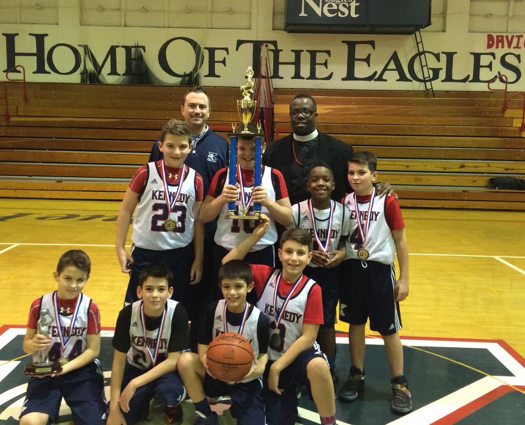 Congrats to the JFK 5th grade boys who took the 'ship at 2016 Blue Pride Youth Tourney!