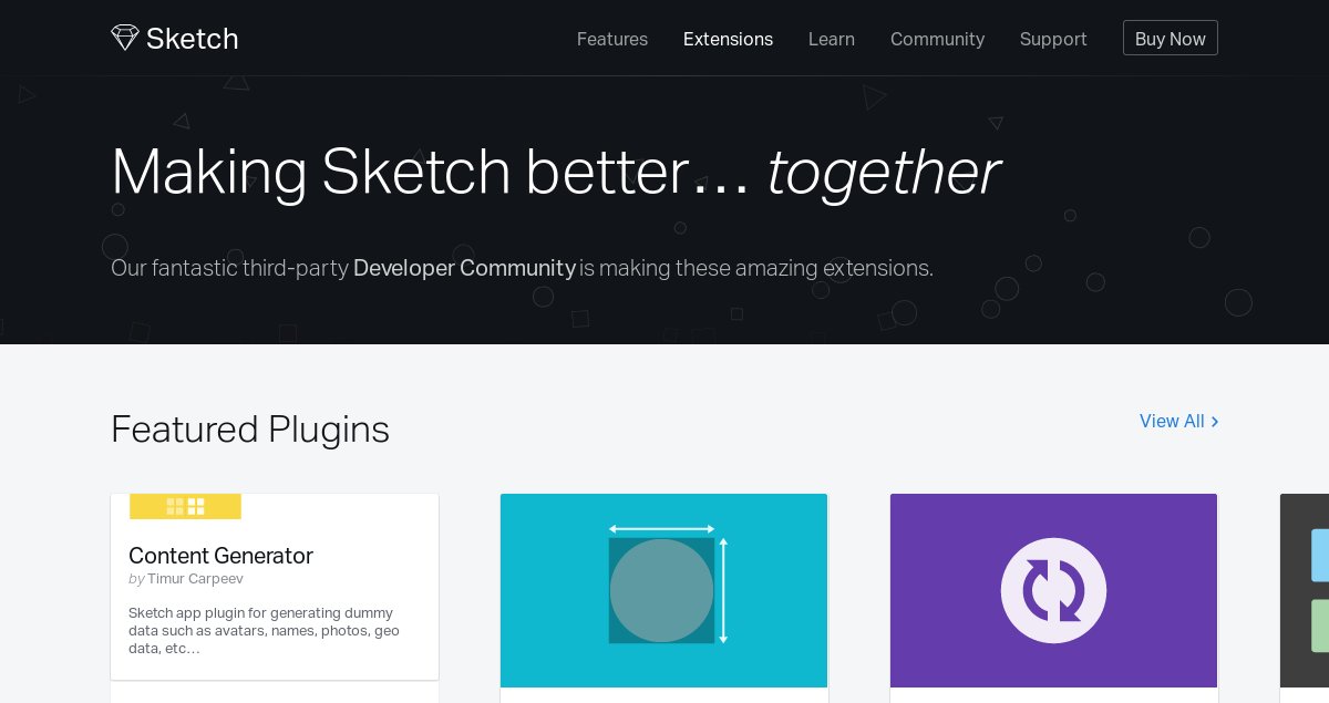 JadLimcaco's tweet photo. Sketch now has an official collection of extensions &amp; plugins. https://t.co/1udeV1Anyn https://t.co/1y8Pq8vg2D