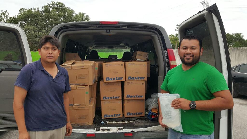 FUNDACIONYVL's tweet photo. Agradecemos el donativo del joven Miguel. 24 bolsas para diálisis. Beneficios para quien mas lo necesita https://t.co/0HxRby3PlI