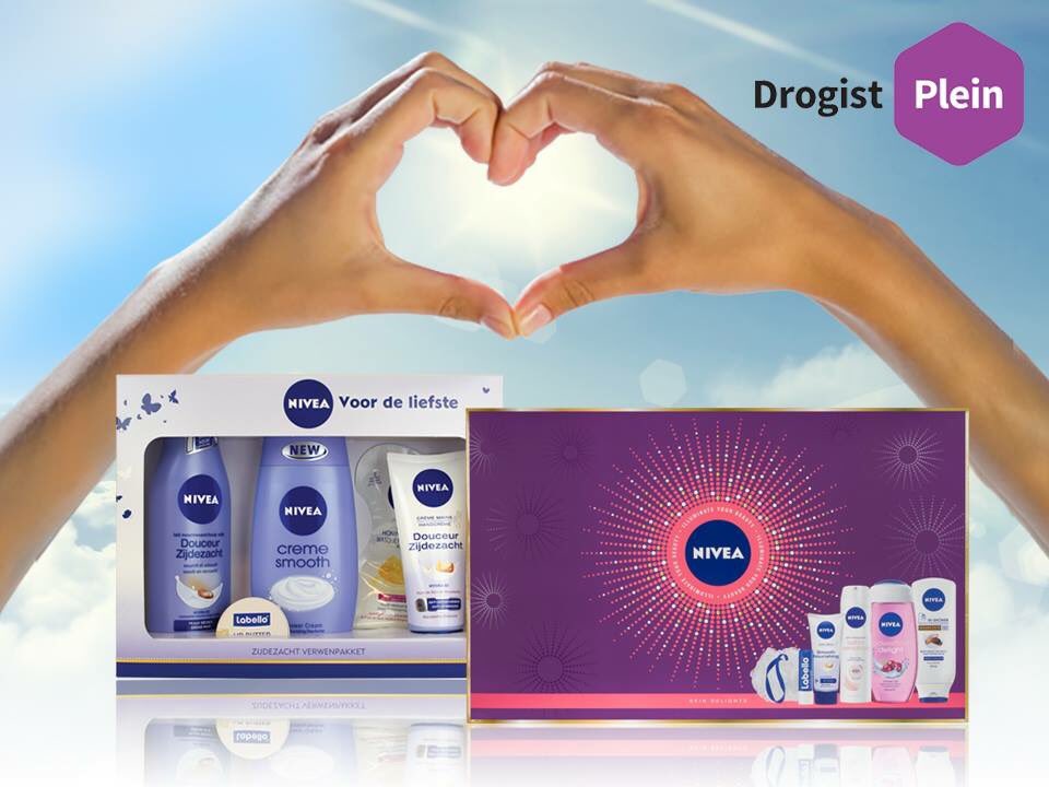 Love is in the air! Verwen je moeder, vriendin of vriend en koop nu je NIVEA Valentijnsdag cadeau bij DrogistPlein.