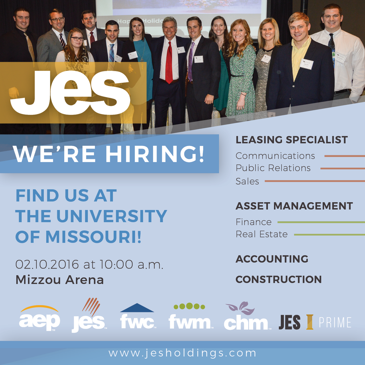 SIRECMForum's tweet photo. Find us @Mizzou! #HireMeJES #JESCareers #hiremizzoutigers @mizzoubusiness https://t.co/peU4qQbwRC