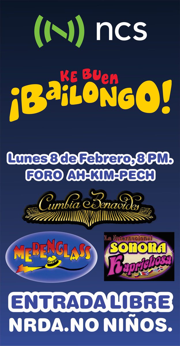 EXACampeche's tweet photo. Hoy es el Bailongo! https://t.co/f9StPpaegx
