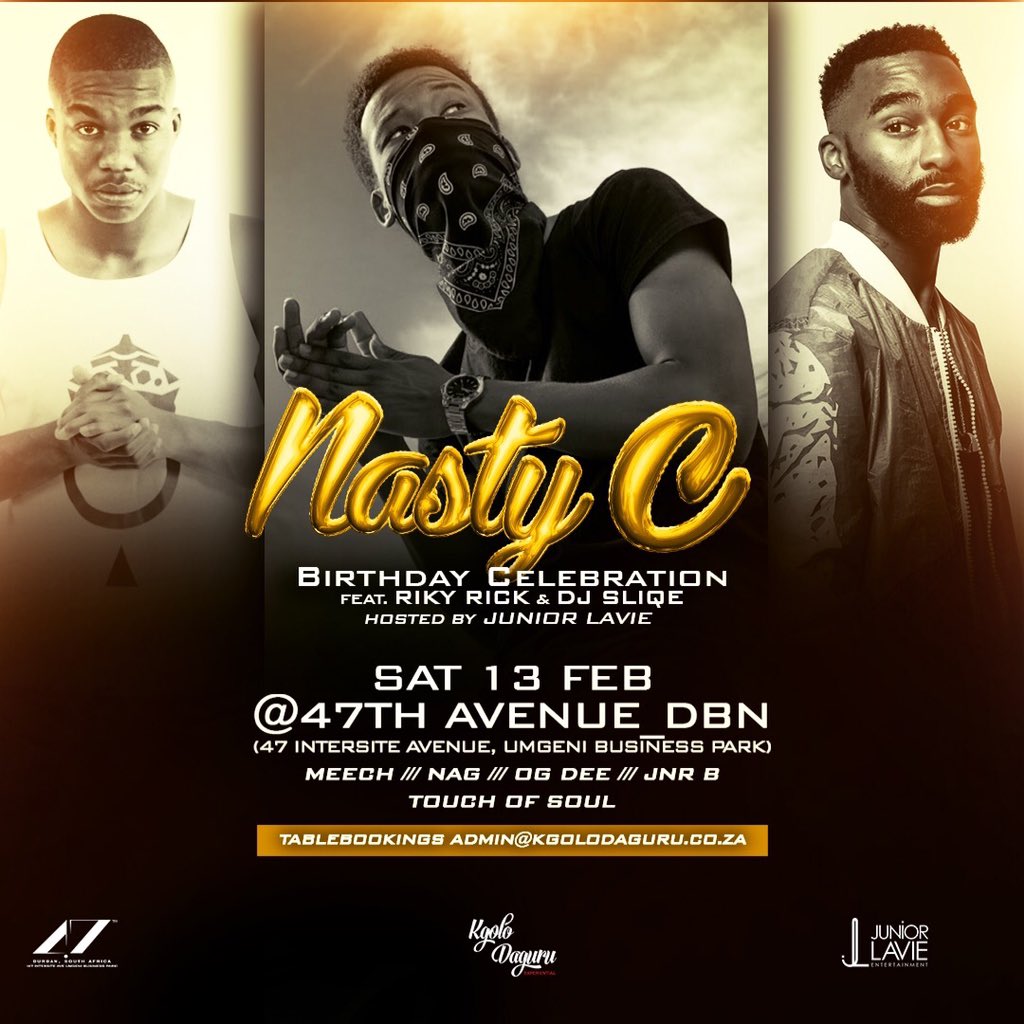 PARTY_OnTUESDAY's tweet photo. Fresh Ink Ladies 💃💃💃 what's up? 📢📢 Your boy @Nasty_CSA celebrating his bday @47thAvenue_DBN Hosted by @JuniorLavie https://t.co/4tqRjDd7Tu