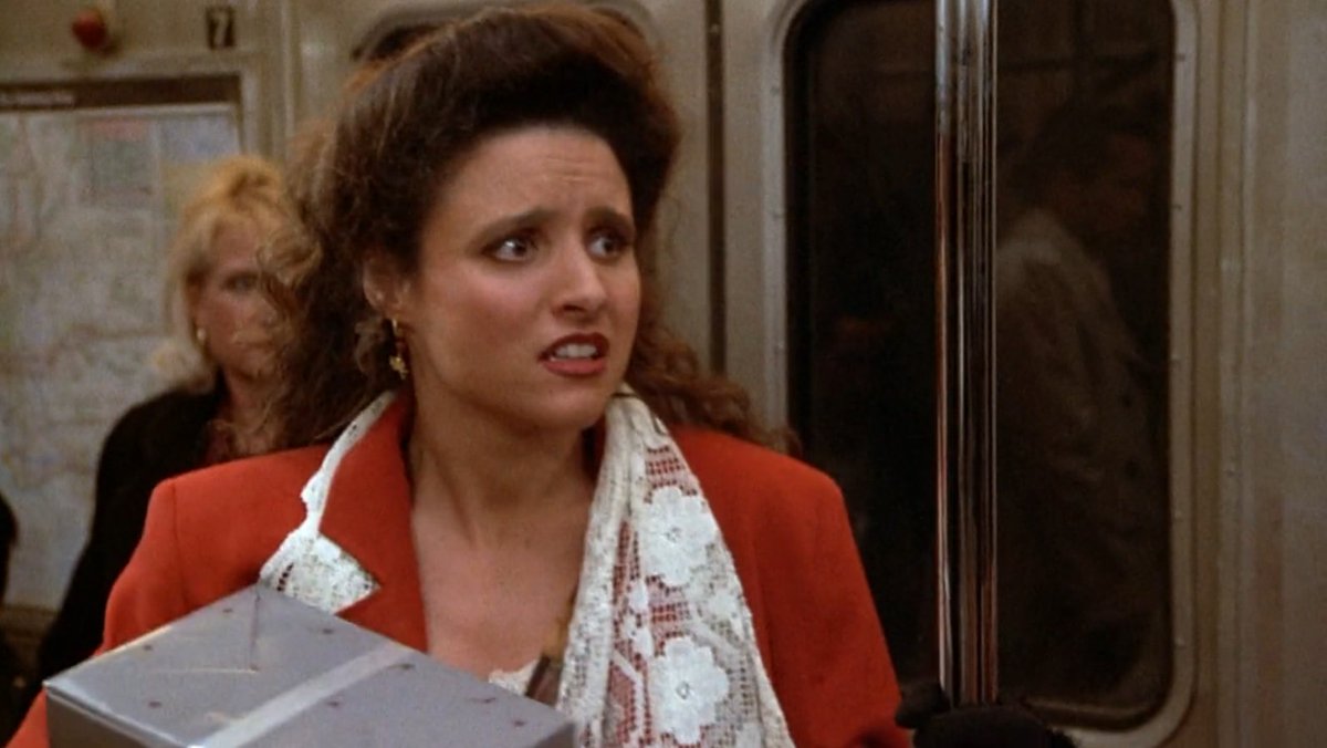 "I’m not a lesbian! I hate men but I’m not a lesbian!" “The Subway” is on #Seinfeld tonight! https://t.co/QujDyDhEk9