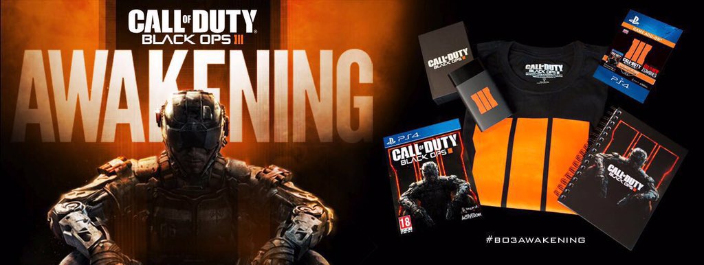 HectorBellerin's tweet photo. The @CallofDuty #BO3AWAKENING DLC is sickkk. I'm giving away this COD bundle, RT to enter 🎮👊 https://t.co/cTIBnyzkVW
