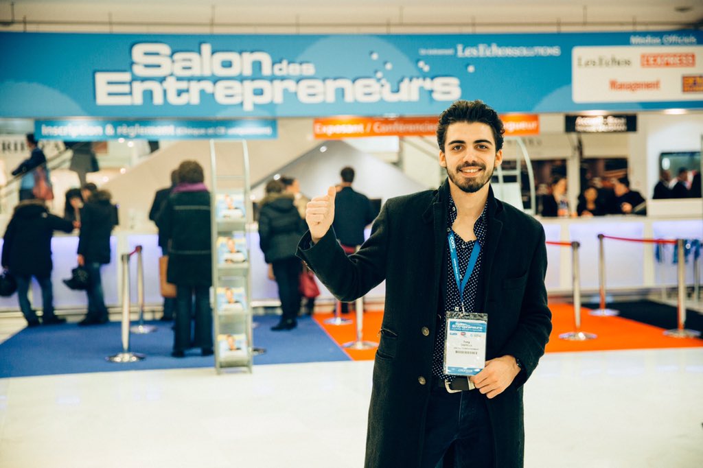 OneTouchEnter's tweet photo. One Touch Ent. au @SDEntrepreneurs avec notre Directeur Commercial Tony Castells. 

#SalonEntrepreneurs #Paris https://t.co/JDM2ICnb6E