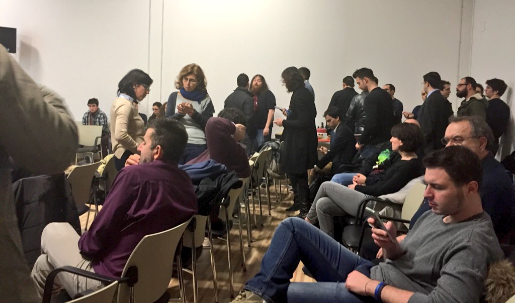 FacilityLive's tweet photo. Inizia l'#ActivatorsNight occasione di #networking al @PoloPavia con gli innovatori dell'ecosistema pavese https://t.co/VpHupK8IlK