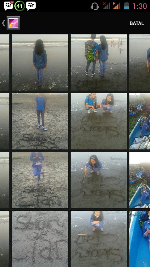 sudah tak ada guna lagi di simpan.diingat.dikenang...