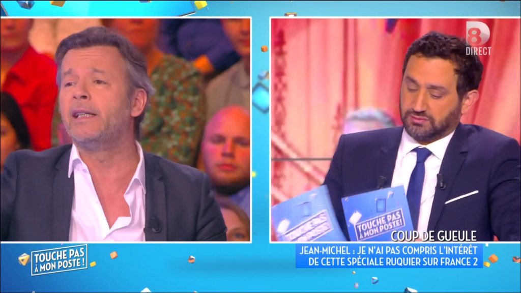 TBT9_W9's tweet photo. Avez-vous suivi la spéciale Ruquier sur France 2 ? Qu'en avez-vous pensé ? #TPMP https://t.co/YZG6p6vb0j