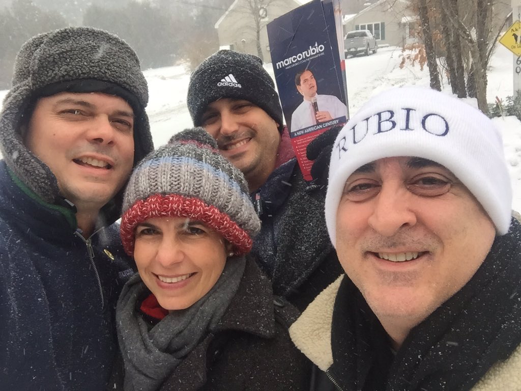 BernieNavarro7's tweet photo. Walking door-to-door 4 @marcorubio in NH. Ground is looking good! #freezinforourfuture @MarcoRubioNH @TeamMarco https://t.co/uTgNpApGOY