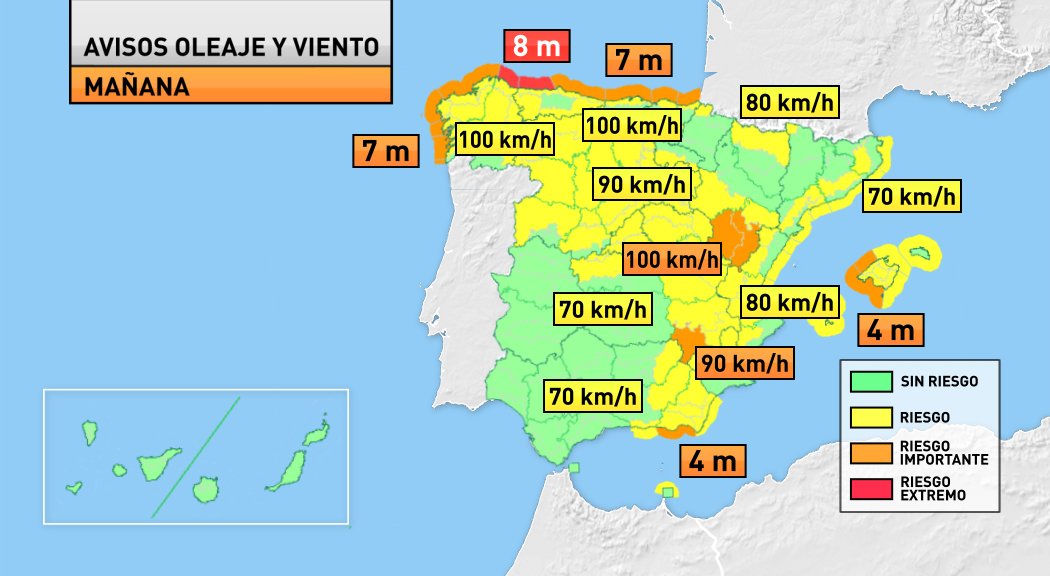 tiempobrasero's tweet photo. #Martes de carnaval con MUCHO VIENTO también en el interior peninsular https://t.co/YMELLzEEwP