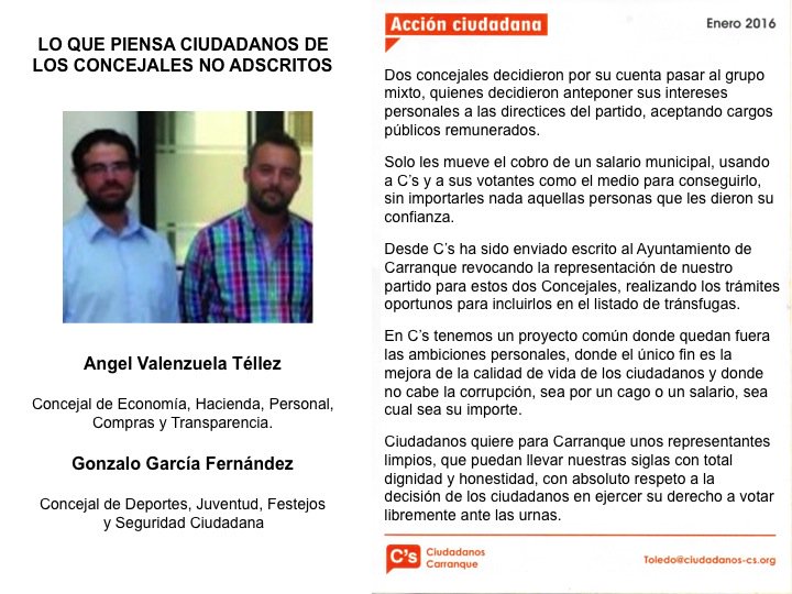 Populares Carranque tweet media