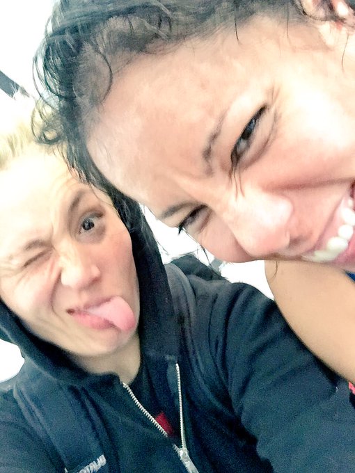 Before and After wrestling #izamarguiterrez for @BCGrapplers . Savage morning https://t.co/7jwDWzpYJ