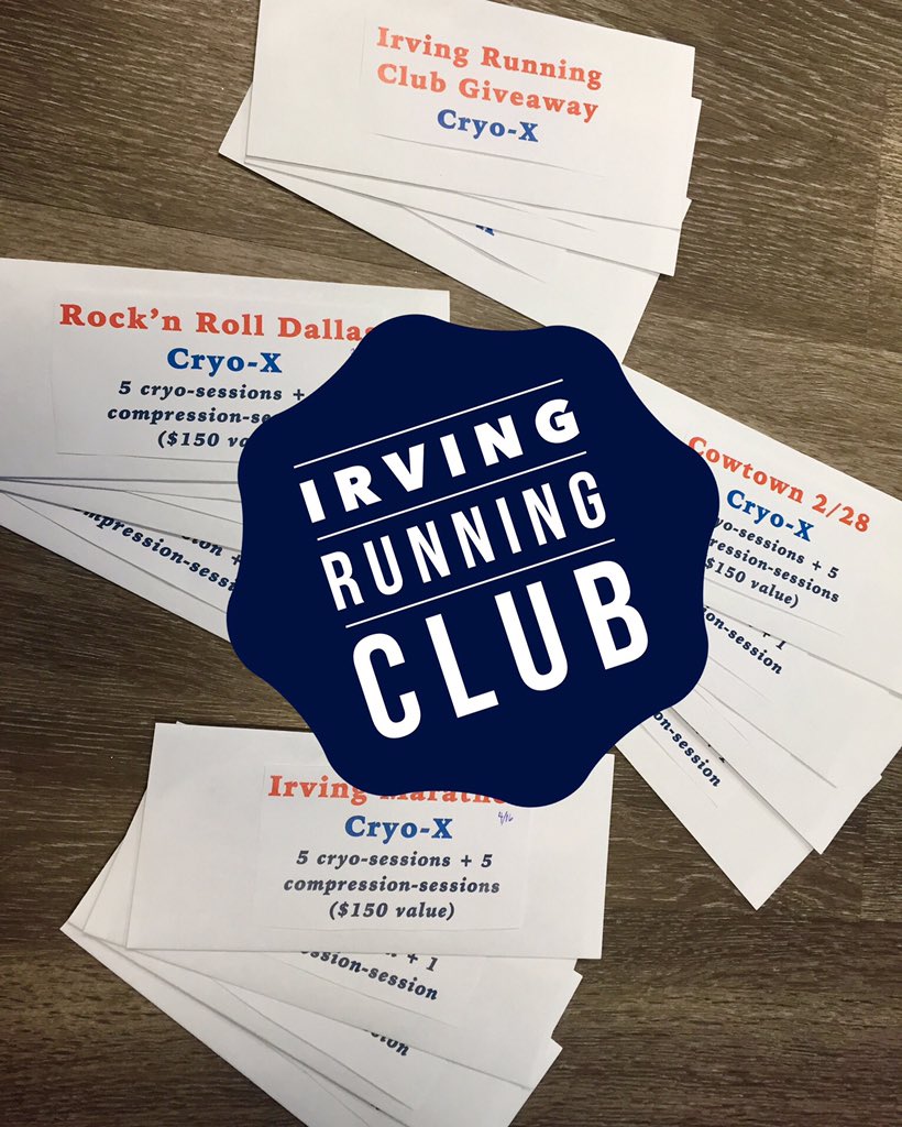 thecryox's tweet image. We've partnered with @IrvingRuns Join their events and you will have a chance to win free cryo and compression!#cryo