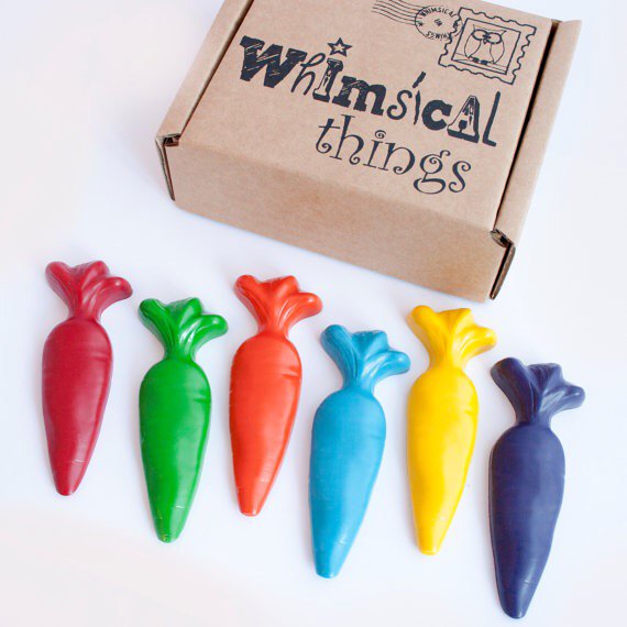 WhimsicalThing's tweet photo. Limited Edition - Crazy Carrot Crayons some bunny's gonna love these! #etsy #easter #crayons https://t.co/q0s1oRgrdF https://t.co/zwKKE6v10D