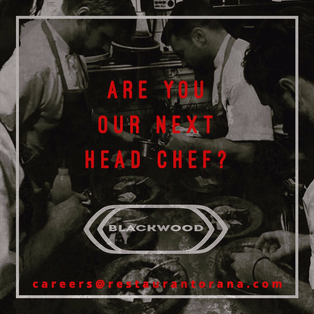 Zonfrillo's tweet photo. Are You Our Next Head Chef?
Call us.... or send your CV to
careers@restaurantorana.com
@rest_blackwood_ @rest_orana_ https://t.co/YPKSzLdaYd