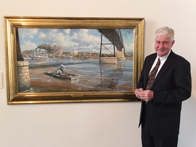 MichaelBlaser3's tweet photo. River exhibition at Figge Museum.  On loan from Musser Gallery, Muscatine IA
Great Art!  This ones mine! https://t.co/QBR2vmWWxI