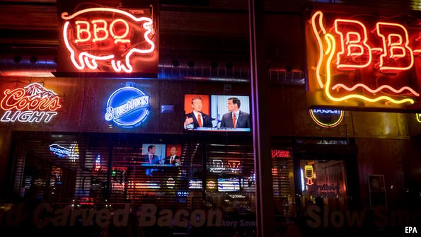 Why do political campaigns pour millions into television advertising? econ.st/1SZQaeD