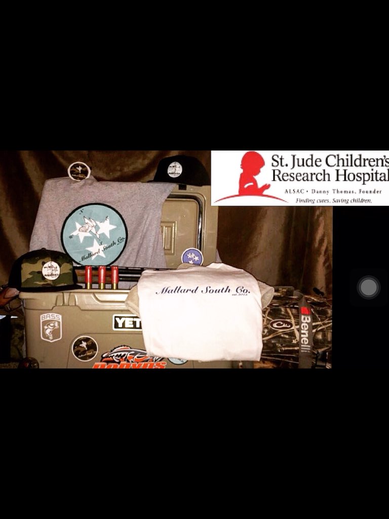MallardSouth's tweet photo. Portion of all proceeds go towards St.Judes children's hospital! https://t.co/jhqWupwFWw #St.Judes https://t.co/qr5IvsEZ6G