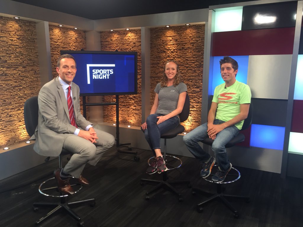 RickyDoyle's tweet photo. Local runners @davidfuent &amp; Allison Macsas heading to the Olympic Marathon Trials Sat in LA. 10pm on @Sports_NightTX https://t.co/0bFCmIm9e9