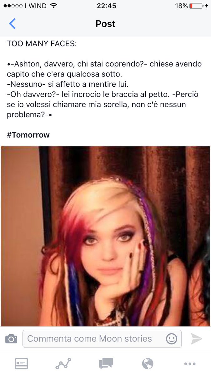 MoonInWonderlan's tweet image. #TooManyFaces #Tomorrow