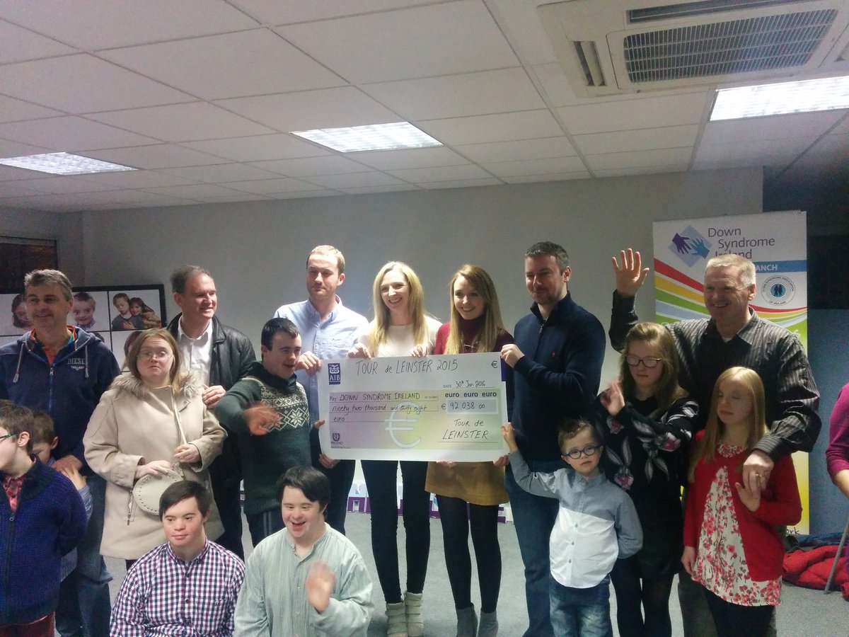 Big thanks to tour de leinster 2015 from dsoffaly. A total of 92,030 euro raised for DSI and leinster branches.