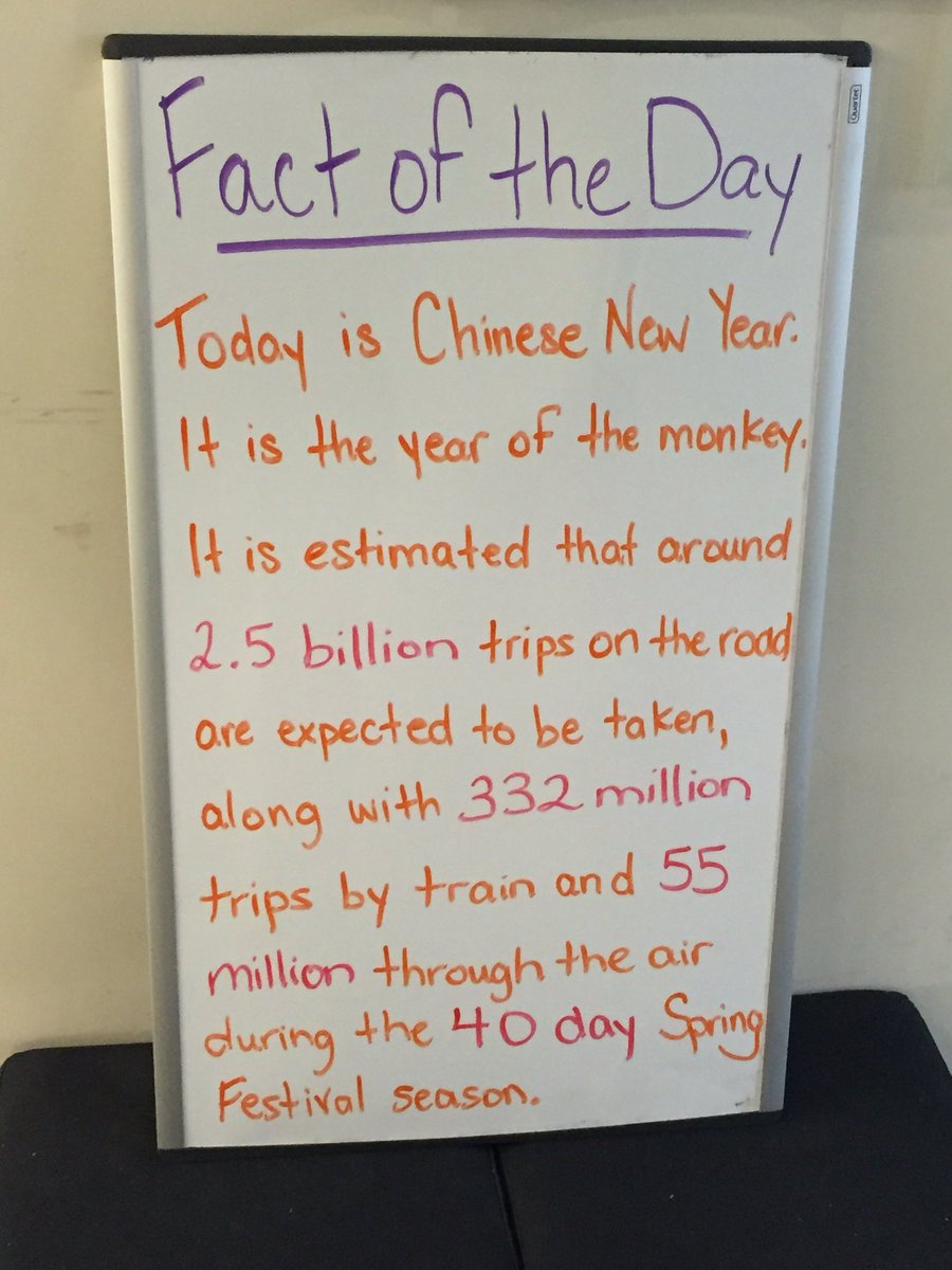 MaRSDD's tweet photo. Happy #ChineseNewYear! #yearofthemonkey #401Fact https://t.co/smIMY8R6r7
