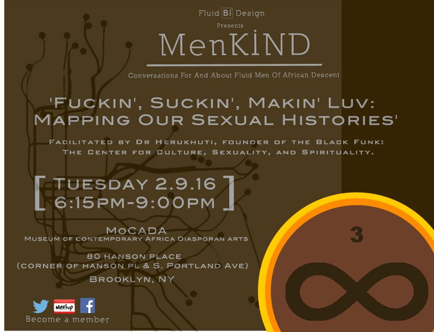 fluidbidesign's tweet image. Tomorrow at 6pm at 80 Hanson Pl, Brooklyn @MoCADA  See you all there!!! #bisexual #fluidmen #bi #fluidbidesign #sex