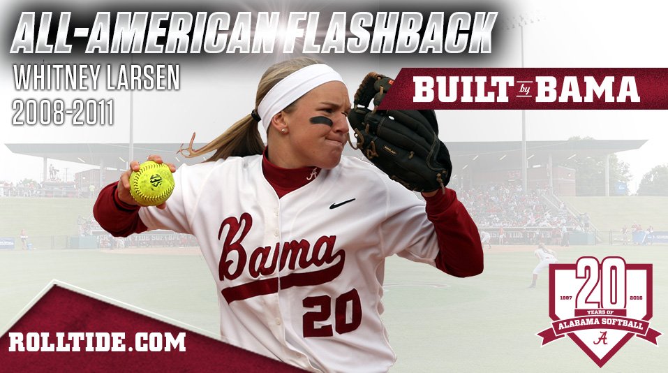 AlabamaSB's tweet photo. Our 16th All-American Flashback features 2011 All-American Whitney Larsen: https://t.co/aRCmgWUxL8 https://t.co/wg4Sk1DGJi