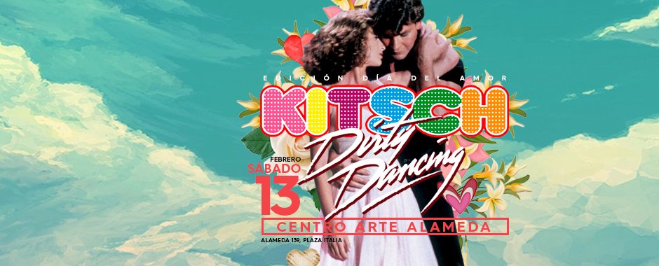 Kitsch Oficial #DÍADELAMOR en <a href="/CineArteAlameda/">Centro Arte Alameda</a> 
Sábado 13 de febrero 22:00 hrs.
tinyurl.com/jp8jrkv