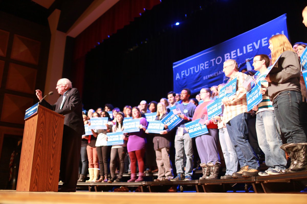 BernieSanders's tweet photo. We must increase the min. wage to $15, which will increase the wages of nearly 60 percent of Latinos. #VoteTogether https://t.co/1NrLAgjol8