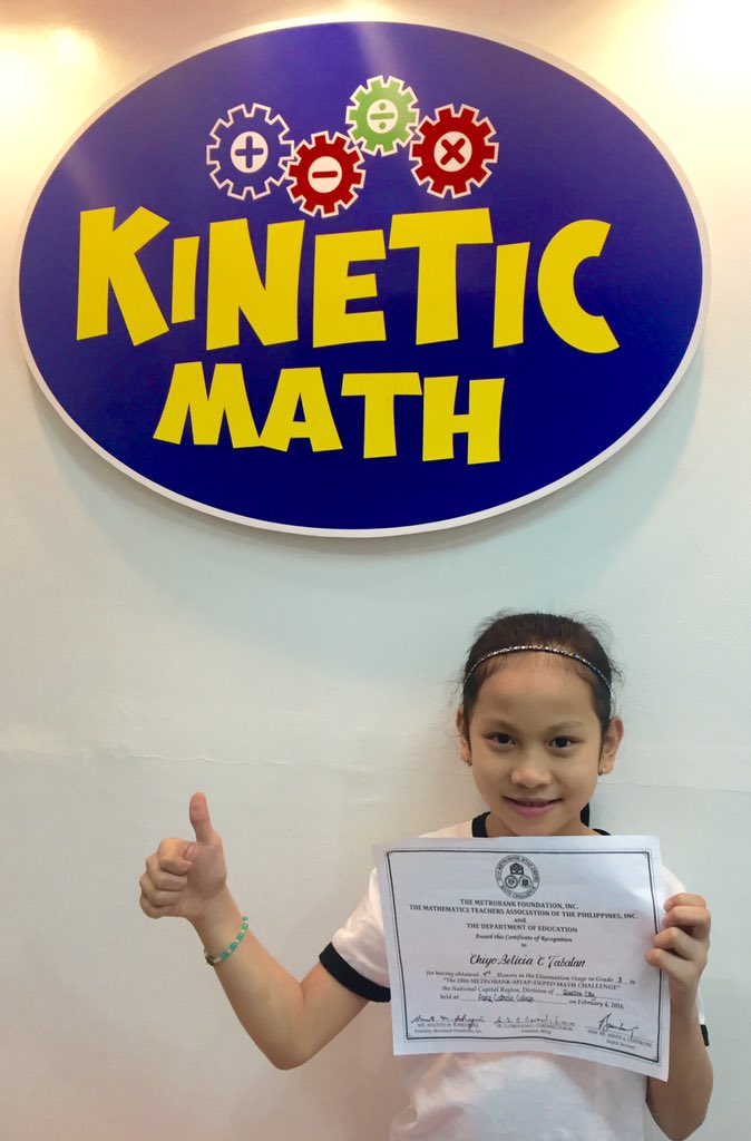KineticMath's tweet photo. Congratulations Chiyo! Your KINETIC MATH family is so proud of you.#kineticmath #mtap #sgmath https://t.co/2GjGdWUeOP