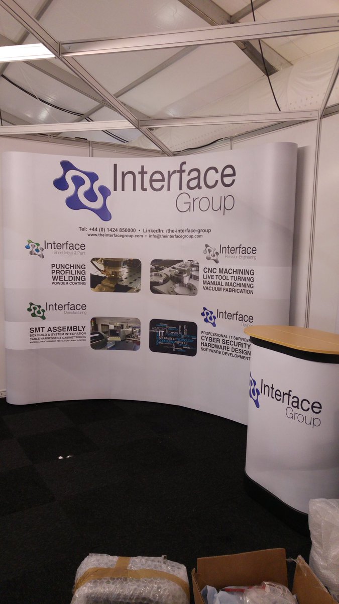 interface_ipel's tweet image. Setting up ready for #SouthernManufacturing hope to see you soon