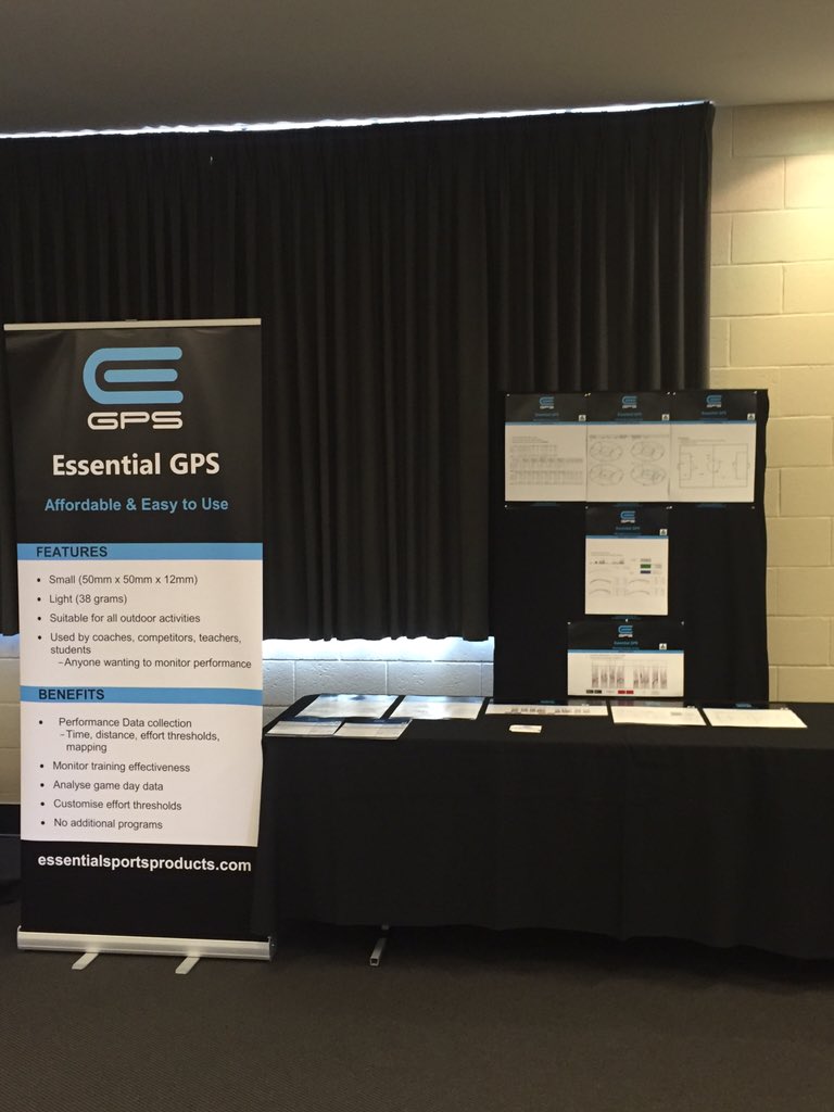 Essential_SP's tweet image. Great response to our presentation of the Essential GPS at the AFL coaches conference . Perth 2016