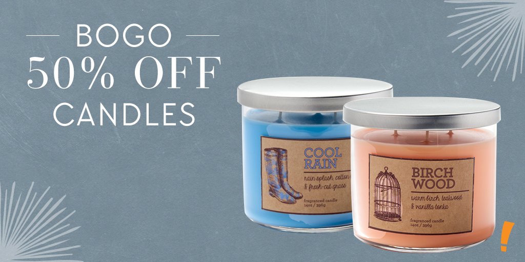 BigLots's tweet photo. What are some of your favorite scents to freshen up your home? BOGO 50% off candles now! https://t.co/e6WAt7qHnn https://t.co/LwBHYbXbpc