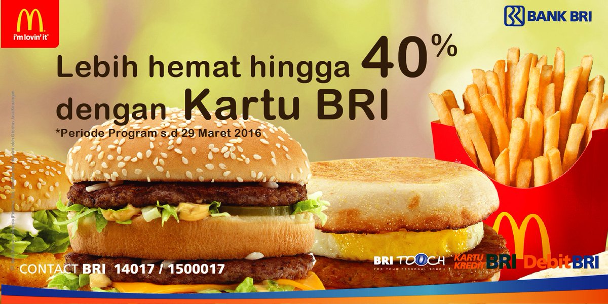 promo_BRI's tweet photo. Kuis #NongkrongSeru msh dibuka Sahabat BRI. Upload fotomu beserta struk EDC BRI dan menangkan voucher MAP IDR 250k https://t.co/bc5JNJ7ARm