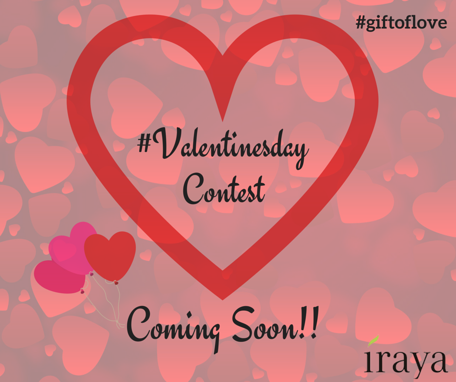 Irayawellness's tweet photo. #Iraya is announcing #Valentinesday Contest #gifttolove.... Coming soon Stay Tuned!!!!!!! https://t.co/xULZhdl1tF
