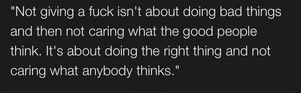 NotCorruptMedia's tweet photo. We should all stop giving a f**k. https://t.co/cGGGccqrfx