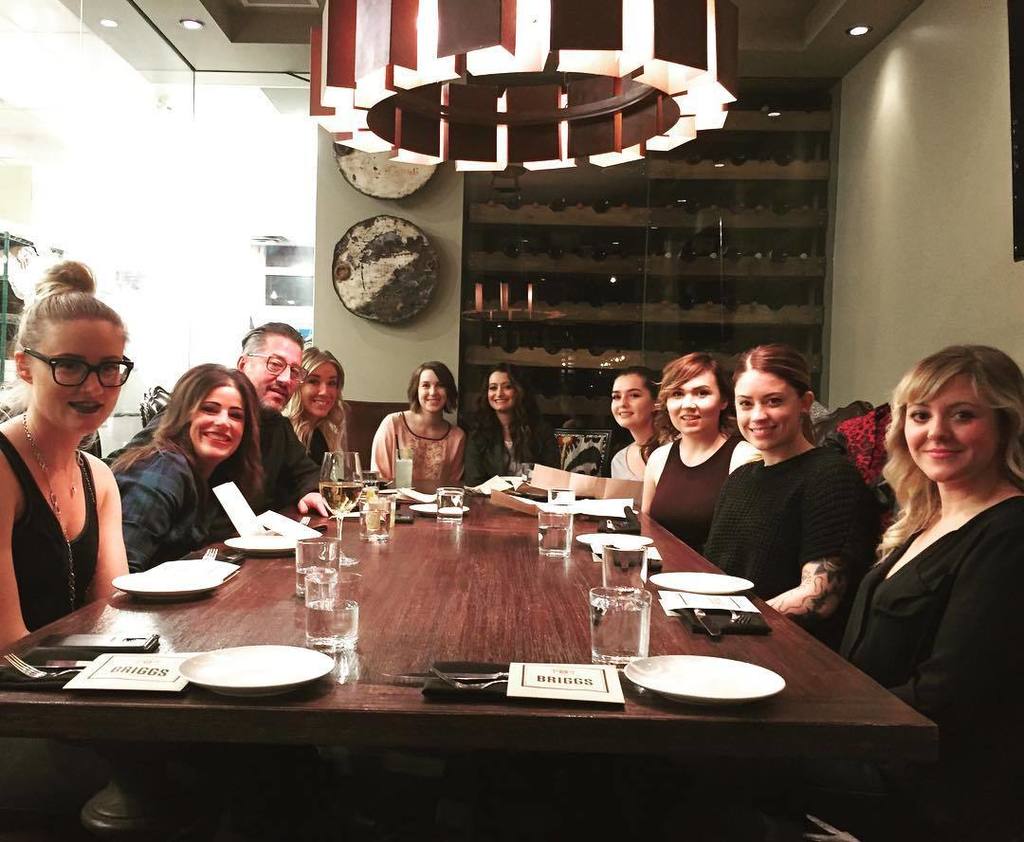 redbloomsalon's tweet image. Celebrating some high achieving #RedBloomers tonight! Congrats!! @qnityinc #lovewhatyoudo … ift.tt/1PhVy9d