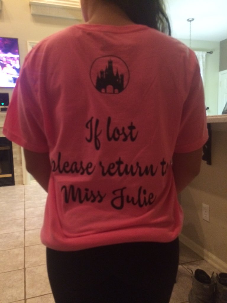 the Disney shirts are in!!! if you ordered a shirt they will be distributed Tuesday (2/9)