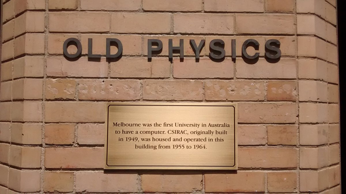 dustyesky's tweet photo. New plaque for old tech. @zmeagher https://t.co/ljPUpEHE98