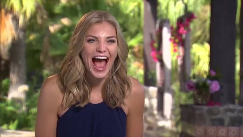 MissMadiHannon's tweet photo. How I feel about Olivia going home tonight. #TheBachelor https://t.co/B0npTWQYGR