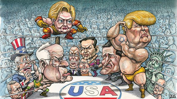 TheEconomist's tweet photo. For the Democrats, history is likely to be repeated in 2016 https://t.co/XTJRN9vYRJ https://t.co/vQQc1Ppj4i