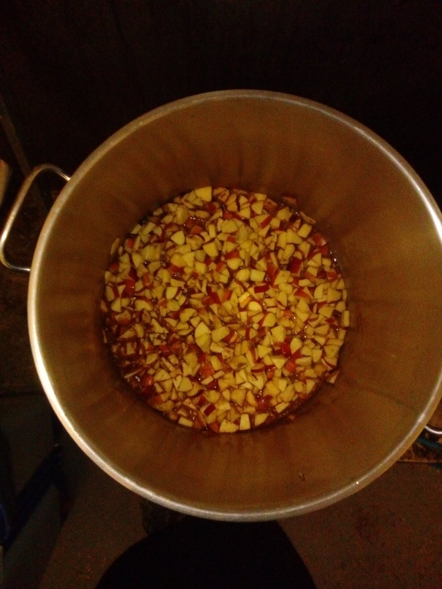 Apples stewing for breakfast <a href="/bettermoria/">Better Days 4 Moria</a>